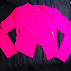 Love this pink blazer